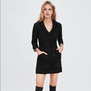 Zara Mini Tweed Dress